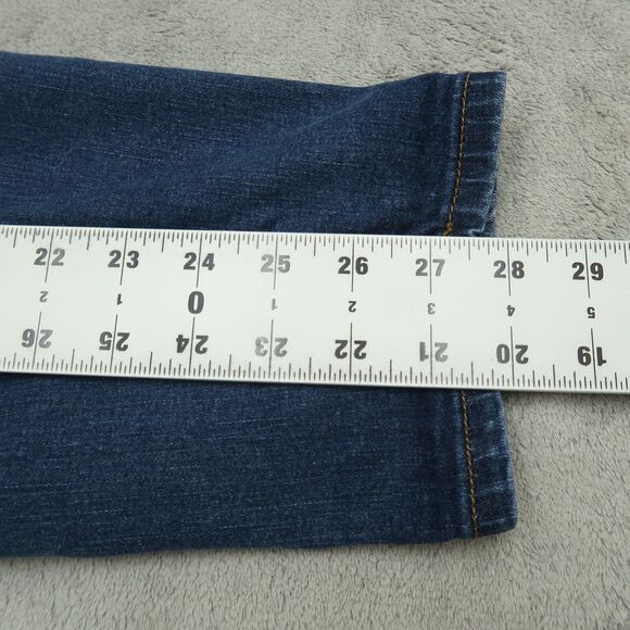 Lane Bryant Jeans Women's Size 22S Blue High-Rise Skinny Denim Pants 28" Inseam - Picture 4 of 16